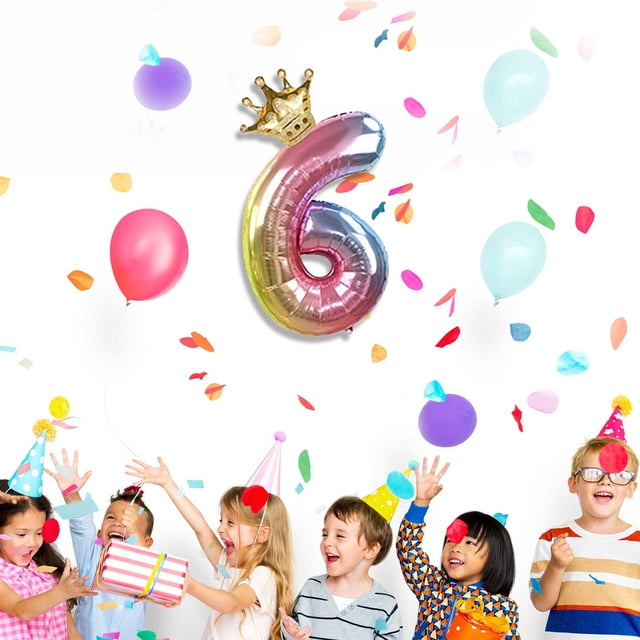 TIMIFIS Balloons Used For Birthday Party, Anniversary Celebration 32IN Number Decoration DecorFall s