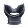 thumbnail image 1 of Siruishop 2x Régulateur de Plongée Scuba Embout Confortable s'Adapte à la Plupart des Régulateurs Standards Noir, 1 of 8
