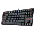thumbnail image 3 of Refurbished Redragon K607 Mechanical Gaming Keyboard, Tenkeyless 87-Key, RGB LED Backlit, Low Profile, Dustproof Blue Switches, 3 of 9