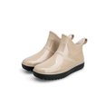 thumbnail image 1 of MAWCLOS Womens Garden Shoes Wide-Calf Rain Boots Lightweight Round Toe Waterproof Booties Slip Resistant Raining Work Shoe khaki 7（W）, 1 of 6
