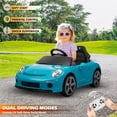 thumbnail image 2 of VOLTZ TOYS Officially Licensed RUF Porsche 911 24V Kids Ride-On Car, Motorized Luxury Sport Toy Vehicle with Parent Remote Control, Open Doors, LED Lights & Music, Blue, 2 of 6