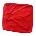 thumbnail image 3 of Dustproof Footrest Foot Stool Slipcover with Elastic Bottom Ottoman Cover Red, 3 of 8