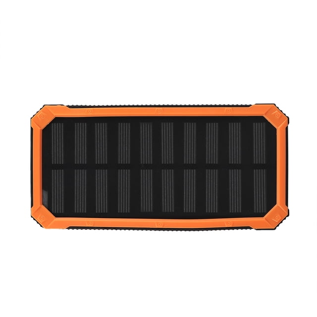 Power Bank Case, 20000mAh Large Capacity Solar Power Bank Safe And Environmental Friendly Suitable For Sport For For School For Home For Travel For Outdoors