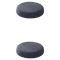 thumbnail image 2 of kurtrusly Stylish Round Cushions For Stools – Seating Experience Stool Cushions Polyester Seat Covers Mild Waterproofing dark gray 2Set, 2 of 6