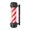 Red and White, variant on HILABEE Barber Pole Light Hair Salon Signage Light for Outside Barbershop Hair Salon Red and White