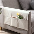 thumbnail image 1 of Couch Arm Covers,Pet Armchair Slipcover For Couch With 3 Pockets For TV Remote Control，Non-Slip Sofa Arm Covers Washable Sofa Armrests Covers For Living Room, 1 of 7