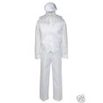 thumbnail image 3 of Ensemble 5 Pcs Blanc Garçon Bébé Nourrisson Tout-Petit Église Baptême Christening Gilet Tenue, 3 of 5