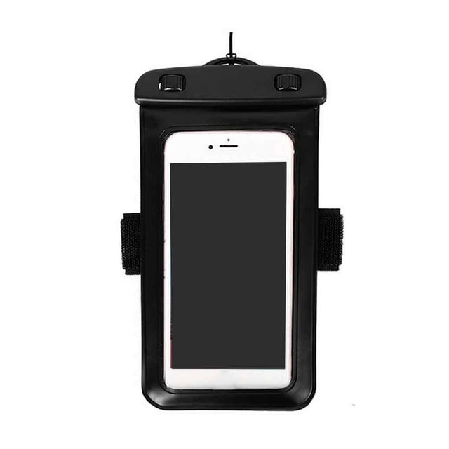 Waterproof Phone Pouch Transparent Dry container Transparent dry Bag Swimming Hanging Case Fitness Surfing Arm Container Strong Sealing