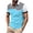 Sky Blue, variant on eilrgd Tshirt for Men, Men Shirt Summer Fashion Shirts for Men Clothing Men Camisas Playeras Para Hombre Men Short Sleeve T Shirts Shirts for Men