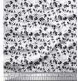 thumbnail image 1 of Soimoi Polyester Crepe Fabric Leaves & Floral Artistic Decor Fabric Printed Yard 52 Inch Wide, 1 of 5