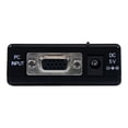 thumbnail image 3 of StarTech.com Convertisseur VGA vers Composite (RCA) Ou S-Video Haute Résolution - Adaptateur Vidéo PC vers TV - 1600x1200 RGB vers TV (VGA2VID) - Convertisseur Vidéo - VGA - Vidéo Composite, S-Video - Noir, 3 of 7