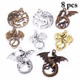thumbnail image 1 of Coofit 8PCS Bijoux Charmes Volants en Forme de Dragon Bijoux Pendentifs Bijoux Découvertes, 1 of 10