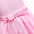 thumbnail image 3 of LEEy-world Robe de Princesse Déguisement pour Petites Filles Tout-Petits Enfants Bébés Filles Dashiki Style Traditionnel Manches Courtes Col Rond Robe Ankara Robes de Princesse Ensembles, Rose, 3 of 5