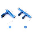 thumbnail image 4 of Aluminum Alloy Bicycle Extension Bracket - Single Rod Black Multi-Purpose Mount for Mountain Bike Lights, Computers & Accessories with Hardware Kit Included, 4 of 7