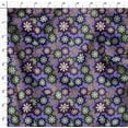 thumbnail image 4 of Soimoi Purple Rayon Fabric Artistic Floral Print Fabric by Yard 56 Inch Wide, 4 of 5