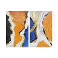 thumbnail image 1 of Hand Painted Canvas Wall Art Canary - Set of 2, 1 of 3