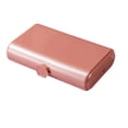 thumbnail image 2 of Rvkxad Portable Makeup Box, 2-Layer Folding Cosmetics Case with Mirror, Travel Toiletry Bag, 2 of 6