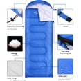 thumbnail image 4 of Sportneer 3-4 Season Waterproof Sleeping Bag, 4 of 7