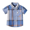 thumbnail image 1 of TZEWGL Chemise Décontractée pour Tout-Petit Manches Courtes Imprimés de Dessins Animés pour Bébés Taille 3-4T, 1 of 4
