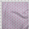 thumbnail image 3 of oneOone Viscose Chiffon Fabric Leaves Block Fabric Prints By Yard 42 Inch Wide, 3 of 4