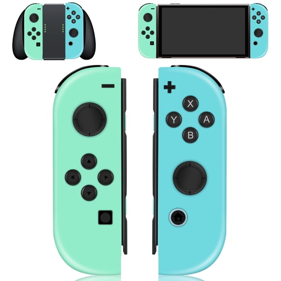 Manette pour Nintendo Switch, Remplacement pour Manette Sans Fil Switch avec Double Vibration, Réveil/capture d'Écran/commande de Mouvement