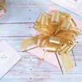 thumbnail image 4 of HLONK 10 PCS Large Pull Bow Gift Wrapping Bows  Pull Bow with Ribbon for Wedding Gift Baskets  Party Gift Wrap Bows  Presents Decorating Bows Blue, 4 of 6
