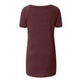 thumbnail image 4 of T-Shirt à Manches Courtes Printemps Été pour Femme pour Leggings à Col en V, 4 of 5