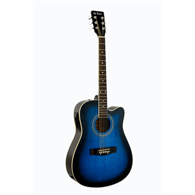 De Rosa USA Cutaway Acoustic-Electric Dreadnought Guitar Matte Finish