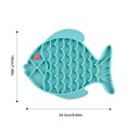 thumbnail image 3 of Pet Lick Pad Paw Fish Anti-choking Kitten Distraction Mat Puppy Slow Feeder Pad, 3 of 10