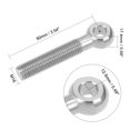 thumbnail image 2 of Unique Bargains M16 x 90mm 304 Stainless Steel Machinery Shoulder Lifting Eye Bolt, 2 of 2