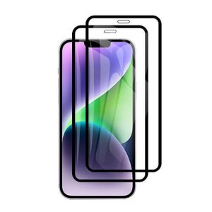  iPhone 12 Screen Protector Tempered Glass Shatterproof Full Coverage Tempered Glass Shield with Enhanced Edge