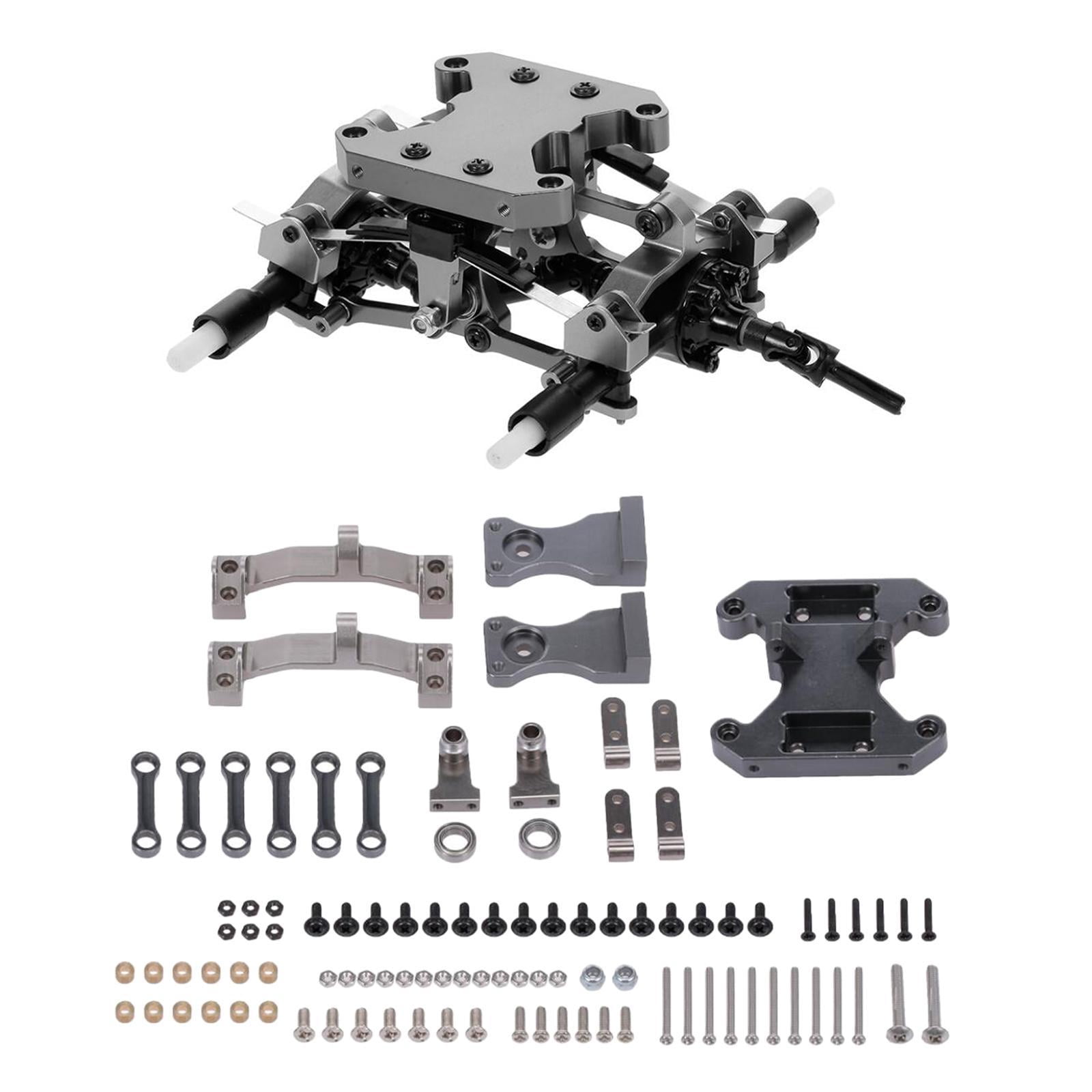 Panneau de châssis d'équilibre en métal pour voiture WPL B16 B36 1/16 RC, bascule, plaque à ressort, arbre d'entraînement, pièces de mise à niveau, accessoires modifiés  26