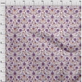 thumbnail image 4 of oneOone Polyester Spandex Dusty Purple Fabric Florals Sewing Craft Projects Fabric Prints By Yard 56 Inch Wide, 4 of 4
