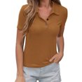 thumbnail image 2 of Fridja T-Shirt Décontracté pour Femmes Hauts d'Été Chemise à Manches Courtes, 2 of 7