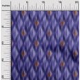 thumbnail image 2 of oneOone Velvet Medium Blue Fabric Ikat Sewing Craft Projects Fabric Prints By Yard 58 Inch Wide, 2 of 4
