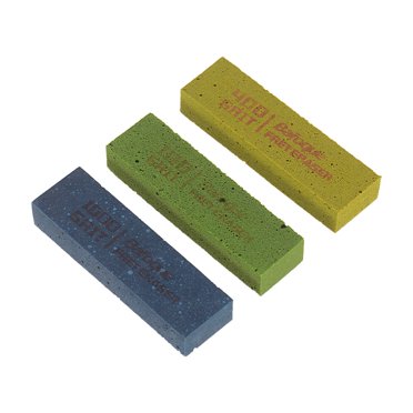 Gommes de polissage pour frettes de guitare, Blocs en caoutchouc pour le polissage des fils de frette, 180 grains et 400 grains et 1000 grains, Ensemble de 3 outils d'Entretien