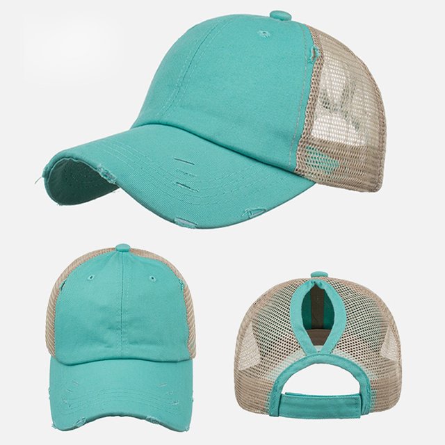 Unisex Men Women Solid Color Sun Hat Adjustable Baseball Cap Hip Hop Hat