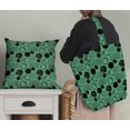 thumbnail image 5 of Soimoi Green Moss Georgette Fabric Dots & Circle Geometric Decor Fabric Printed Yard 42 Inch Wide, 5 of 5