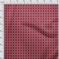 thumbnail image 3 of oneOone Viscose Jersey Fabric Check Kasuri Print Fabric By The Yard 60 Inch Wide, 3 of 5
