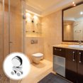 thumbnail image 2 of Shisuyan Rouleau de Porte de Douche Design Pratique en Alliage de Zinc 1Ensemble 2.8x1.8in, 2 of 9