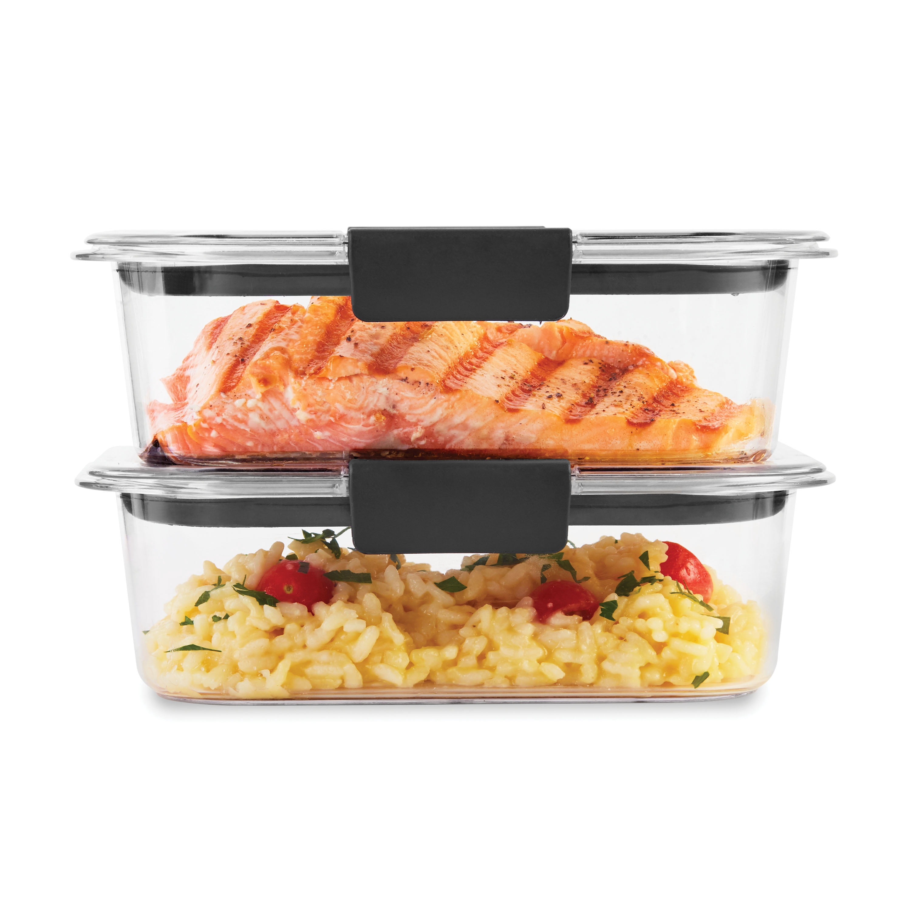 Récipient d’entreposage pour aliments en plastique Rubbermaid Brilliance, 3,2 tasses (760 ml), paquet de 1