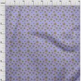 thumbnail image 4 of oneOone Rayon Medium Purple Fabric Floral Retro Craft Projects Decor Fabric Printed By The Yard 56 Inch Wide, 4 of 5