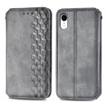 thumbnail image 3 of Case for iPhone XR Flip Cover Wallet Flip Cover Magnetic Protective - Grey, 3 of 5