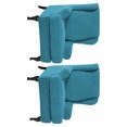 thumbnail image 1 of tredstone 2x Breathable Armchair Cover Stay Fresh And Comfortable In Any Weather Soft blackish green, 1 of 6