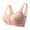 Beige, variant on felwors Front Zipper Wireless Floral Lace Bra,Sexy Deep V Push Up Wide Strap Adjustable Elastic Bralette Comfy Bra Beige, XXXXXL