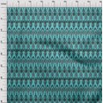 thumbnail image 3 of oneOone Cotton Flex Fabric Ogee Ikat Print Fabric By Yard 40 Inch Wide, 3 of 4
