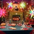 thumbnail image 4 of Xuewenshw Colorful Luminous Garden Decorative Lights Explosion LED 3D Star Light String Ceiling Star Decorative Lights Reading Lamp Floor Standing, 4 of 8