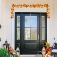 thumbnail image 4 of Birdeem Halloween Decorations for Home, Outside Halloween Decorations, Halloween Decorations Simulated Maple Leaves Halloween Simulation Green Plants Bar Home Garden Decorations, Home Bar Furniture, 4 of 6
