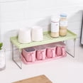 thumbnail image 2 of Oleegame 1PC Spoon And Lid Rest Standing Rack Kitchen Bathroom Countertop Storage Organizer Shelf Holder Rack Green, 2 of 2