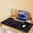 thumbnail image 3 of SDNall Large Gaming Mouse Pad and Desk Mat, 31.5-Inch Extra Wide Non-Slip Base with Heatmap Abstract Design for Precise Control in Gaming and Office Use, 3 of 8